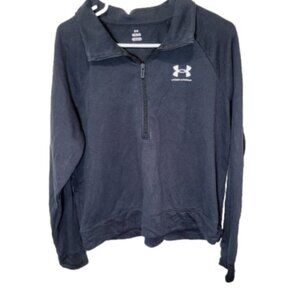 Under Armour 1/4 zip polo pull on sweater